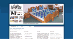 Desktop Screenshot of gasthausmeier.de