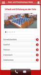 Mobile Screenshot of gasthausmeier.de